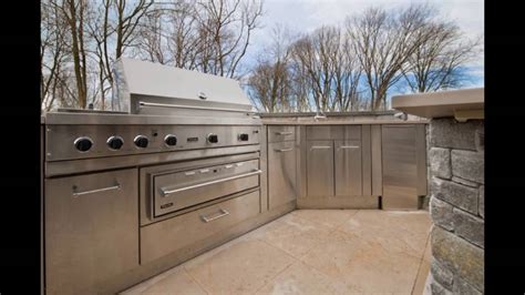 stainless steel summer kitchen doors